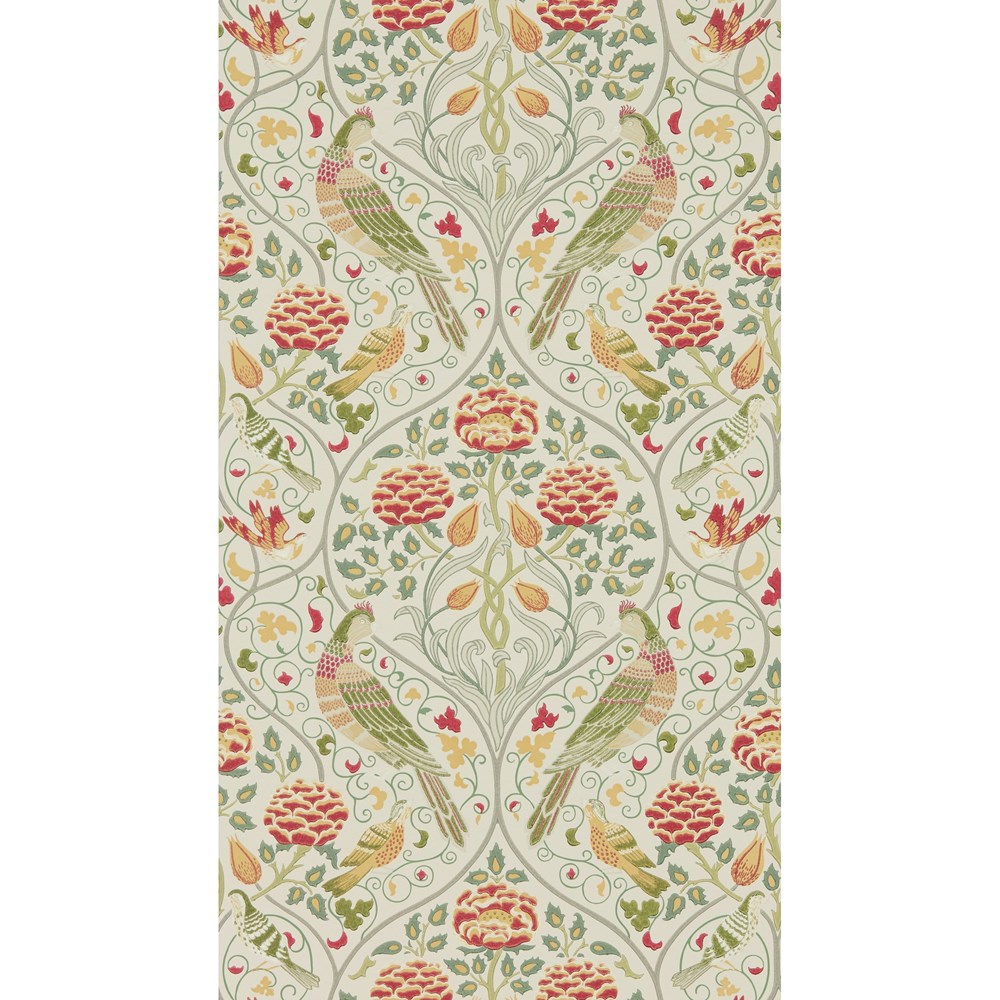 Seasons By May Wallpaper 216687 by Morris & Co in Linen White